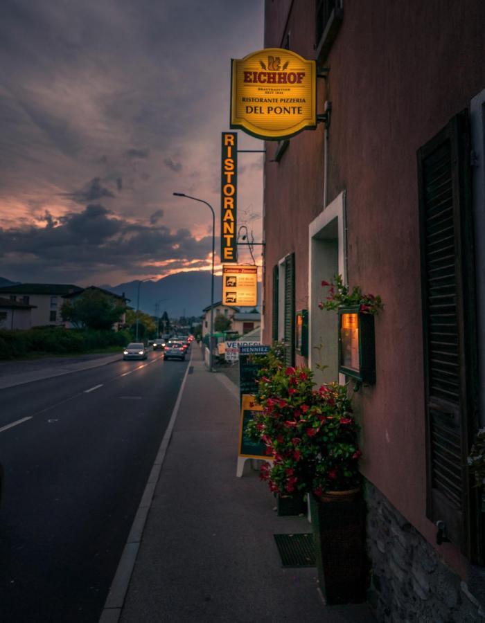 مبيت وإفطار Cugnasco Ristorante Del Ponte المظهر الخارجي الصورة